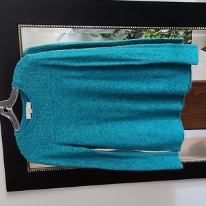 Teal sweater